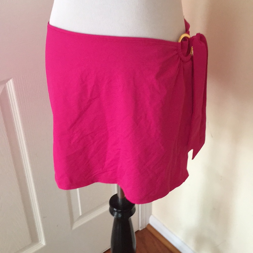 Pink Ralph Lauren swimskirt coverup - S